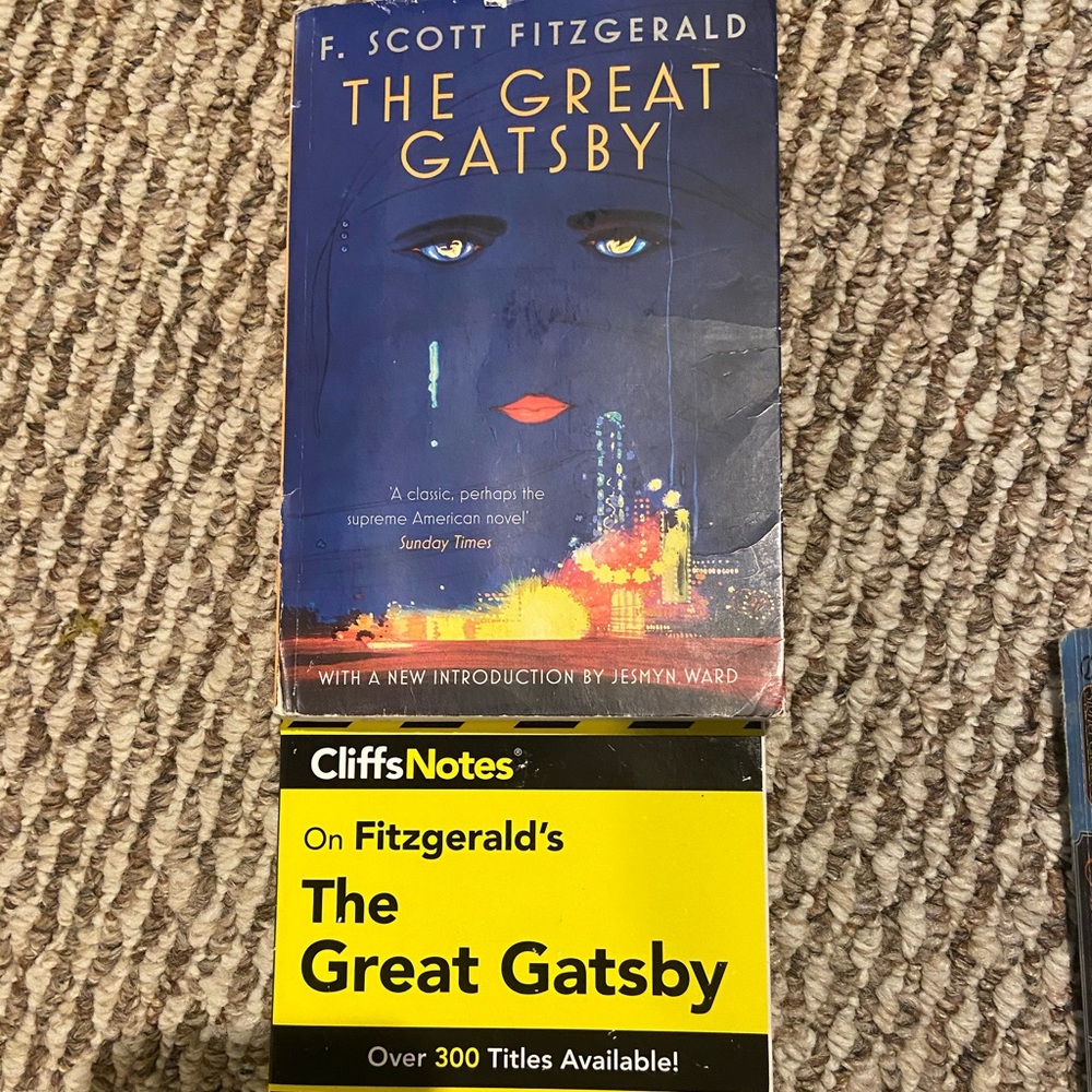 The Great Gatsby & CliffNotes Package